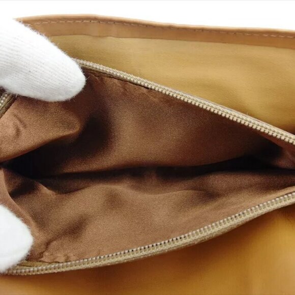 Celine long wallet macadam beige PVC x leather Authentic USED - Picture 10 of 11